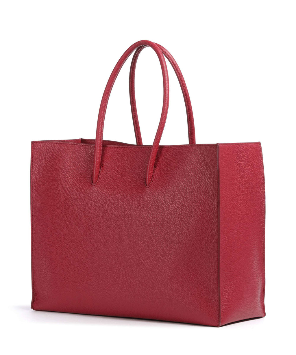 Coccinelle Myrtha Maxi Logo Tote bag sangria