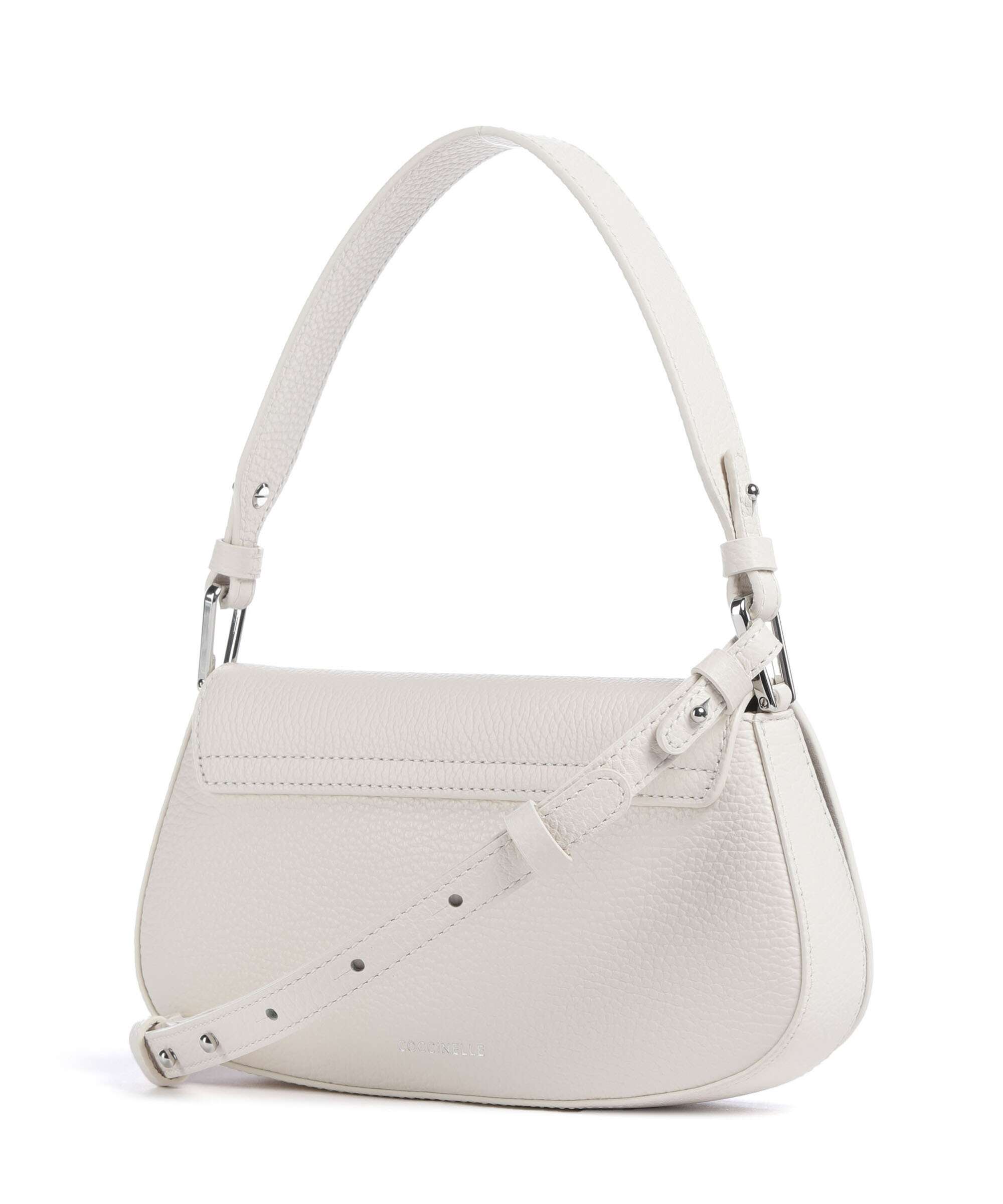 Coccinelle Myrtha Maxi Logo Shoulder bag blanco