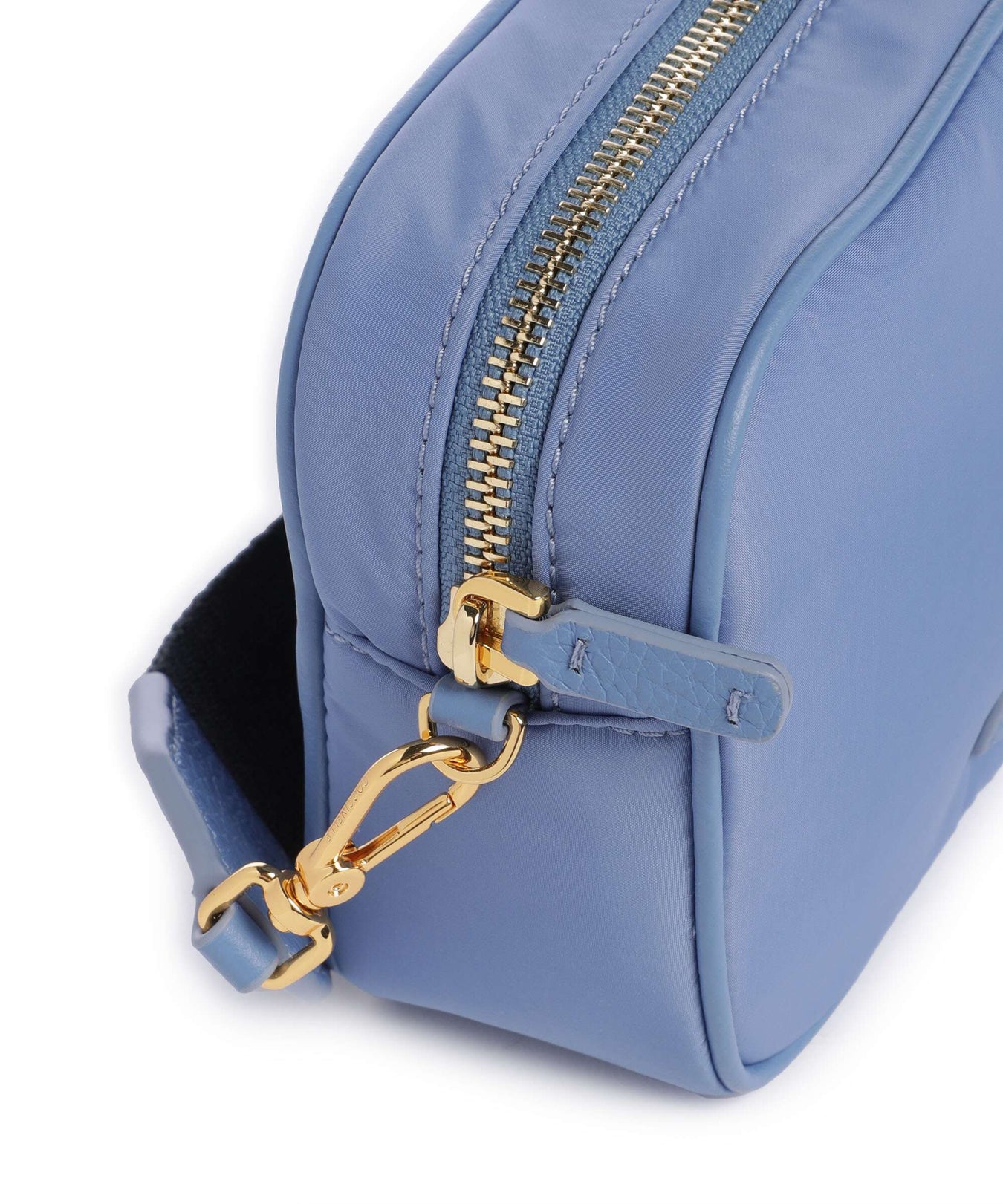 Coccinelle Tebe Nylon Puffy Crossbody bag azul