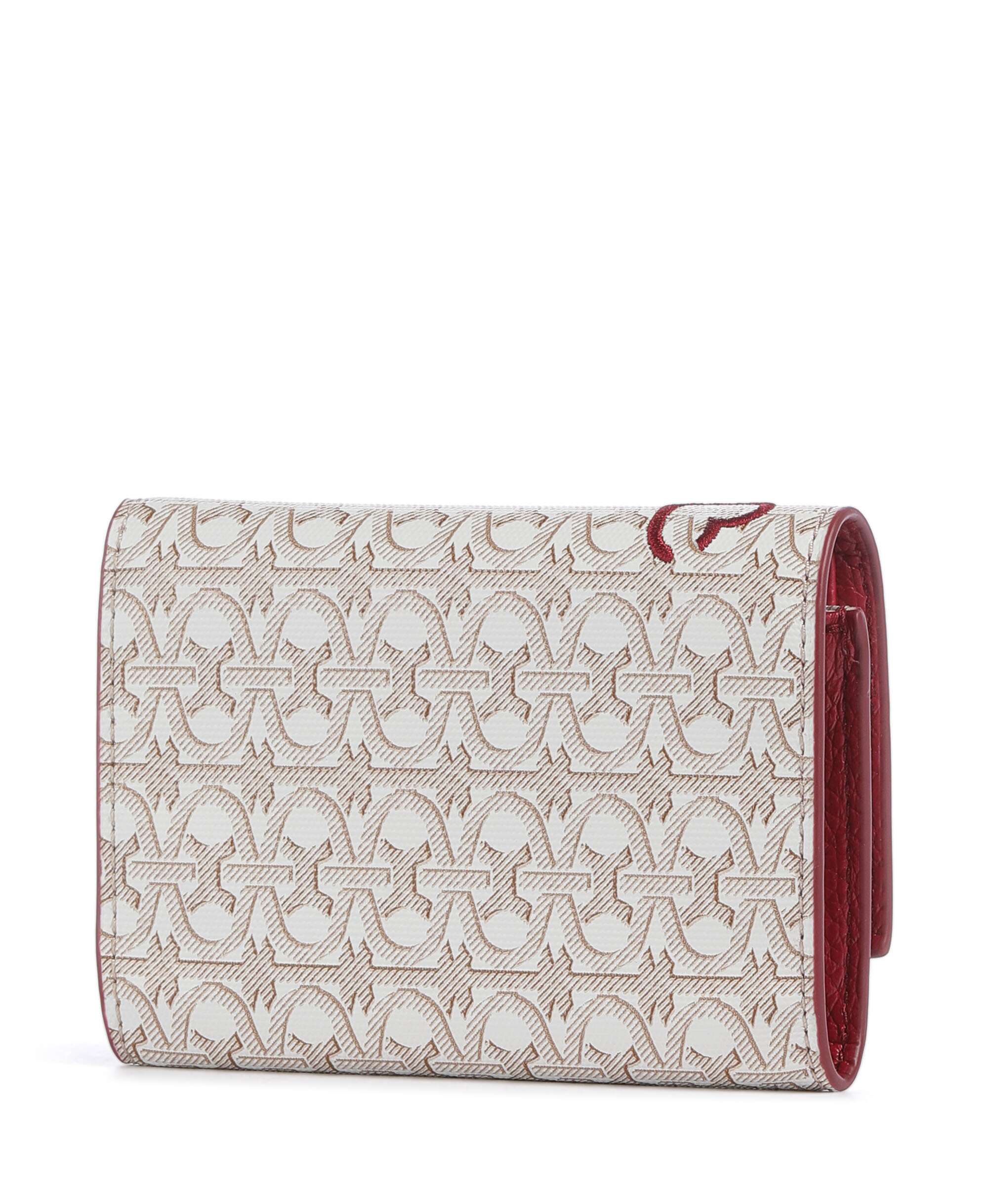 Coccinelle Metallic San Valentino Wallet multicolour/blanco/sangria