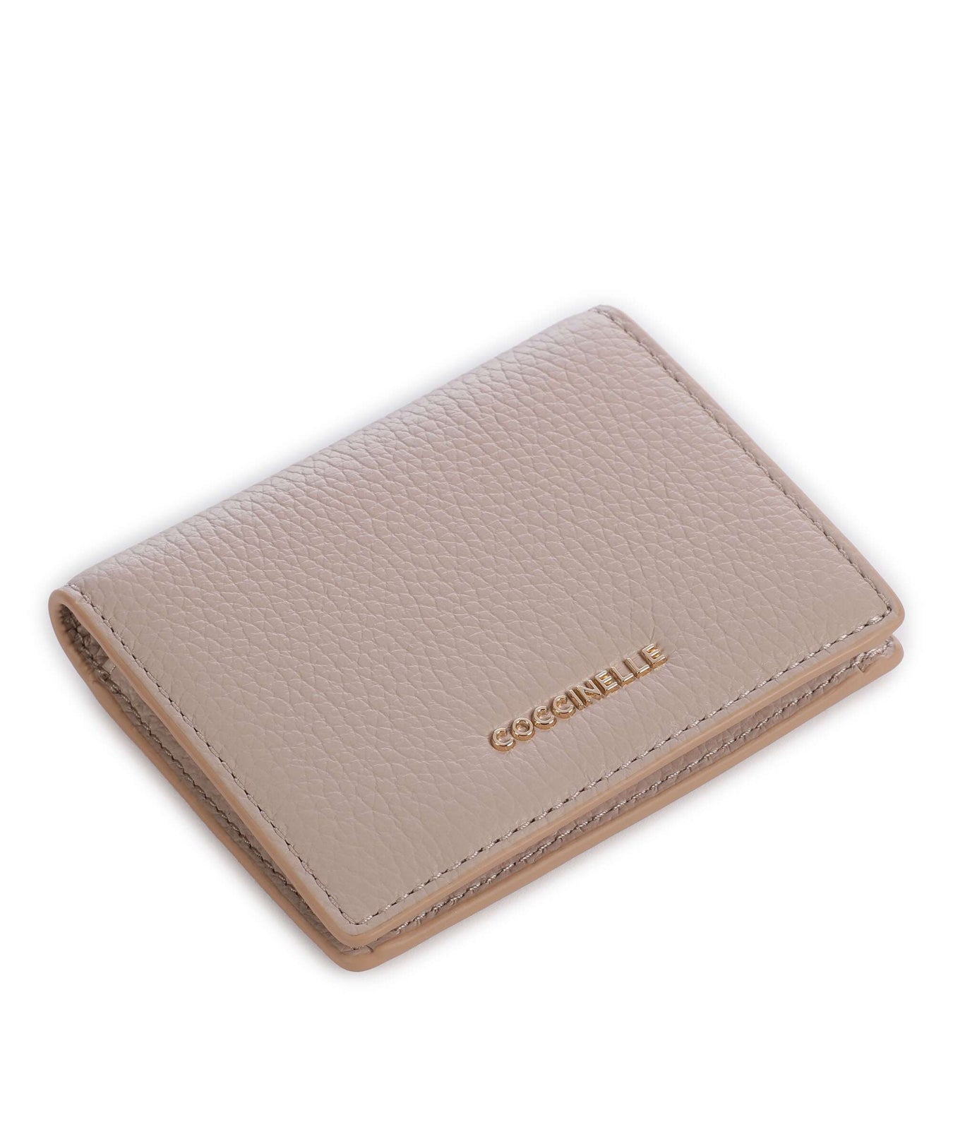 Coccinelle Metallic Soft Wallet rosette