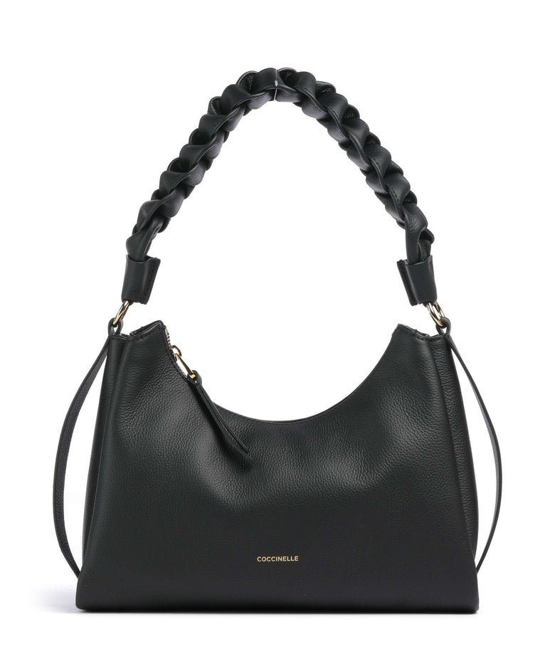 Coccinelle Boheme Grana Double Shoulder bag noir/cuir