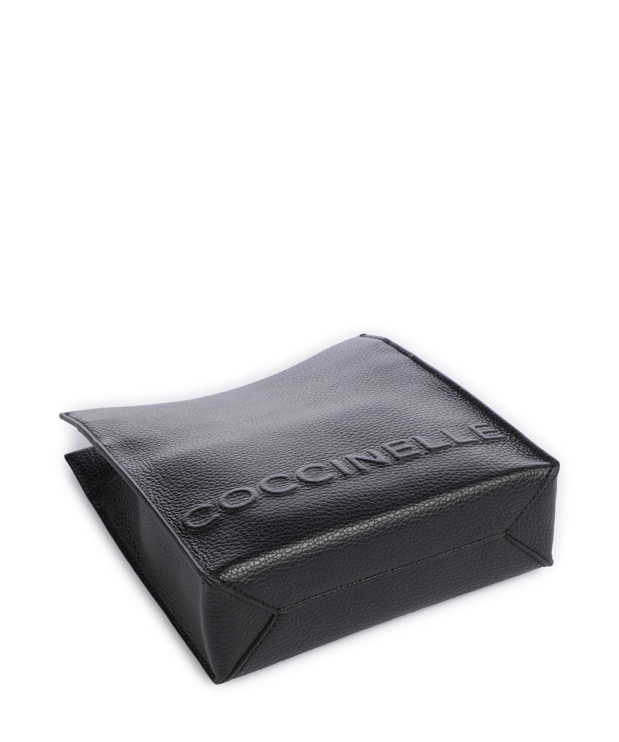 Coccinelle Myrtha Maxi Logo Crossbody bag noir