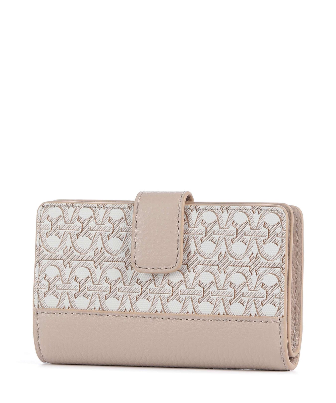 Coccinelle Metallic Monogram Wallet multicolour/blanco/rosette