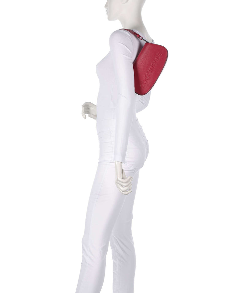 Coccinelle Myrtha Maxi Logo Shoulder bag sangria