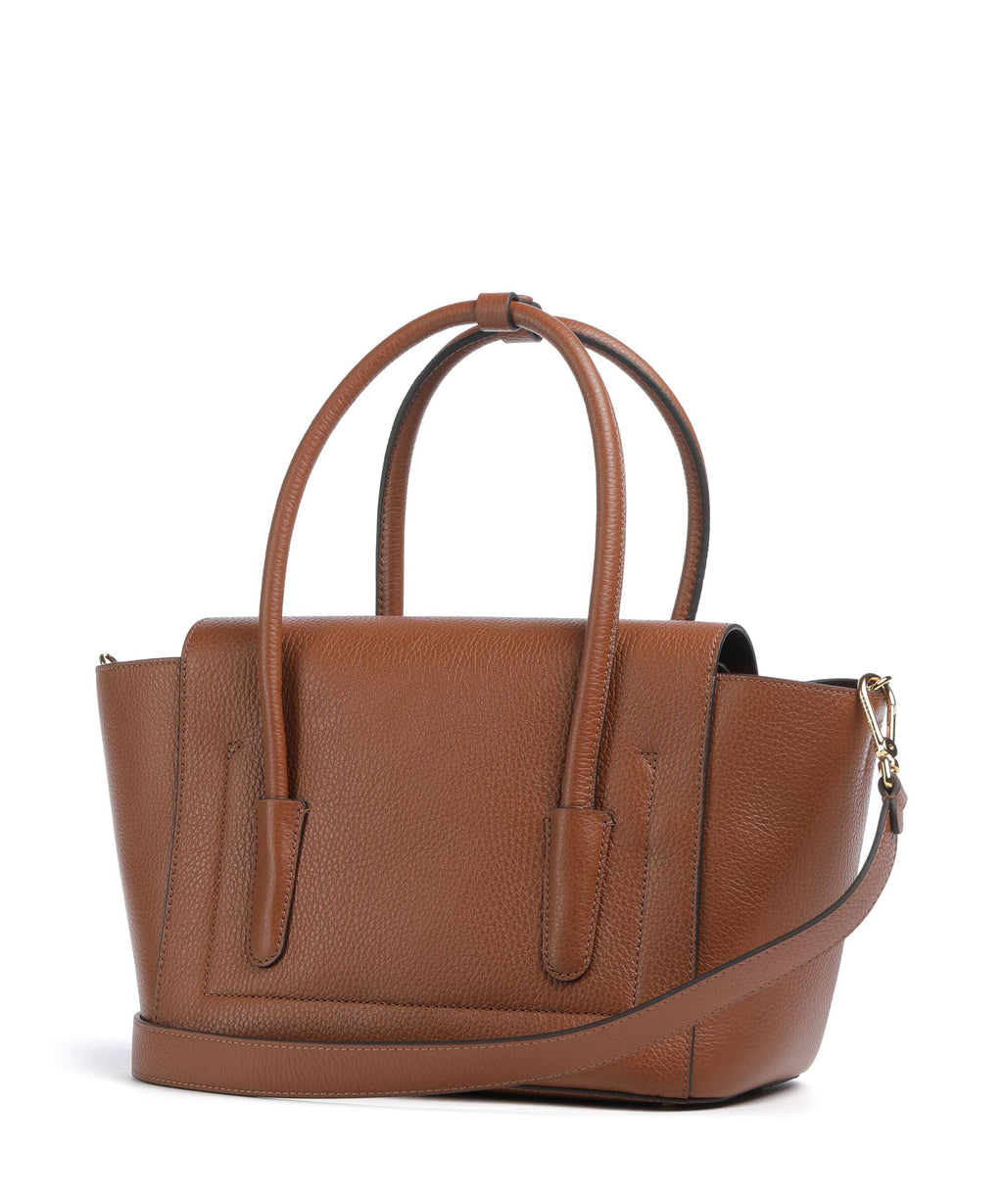 Coccinelle Beat Double Handbag cognac