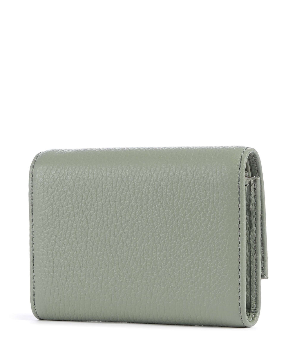 Coccinelle Metallic Soft Wallet greenery
