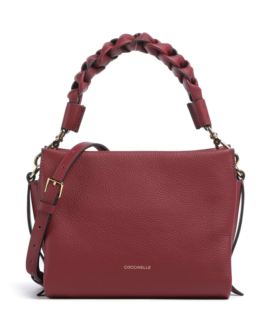 Coccinelle Boheme Grana Double Handbag ribes/prune