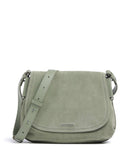 Coccinelle Rebekka Suede Crossbody bag greenery