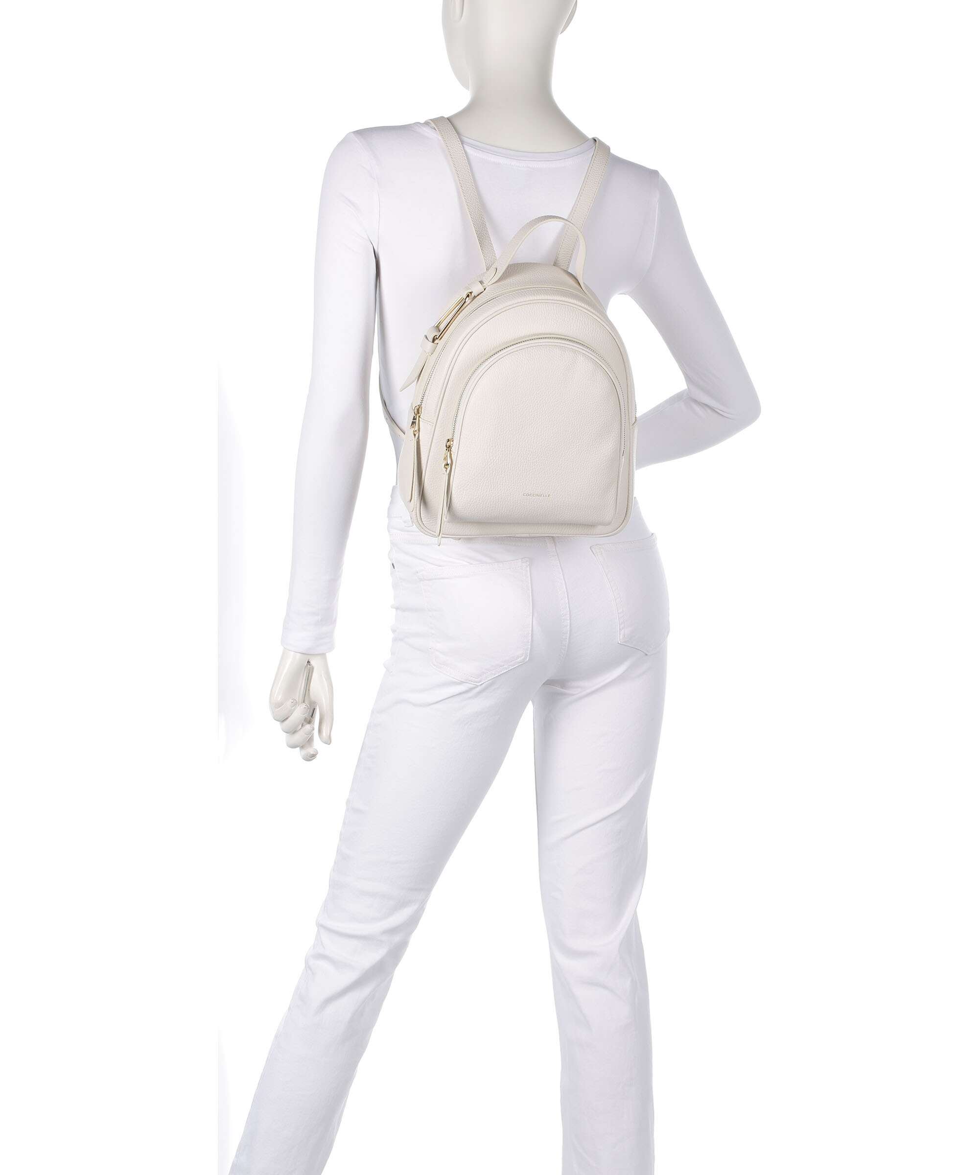 Coccinelle Malory Backpack blanco