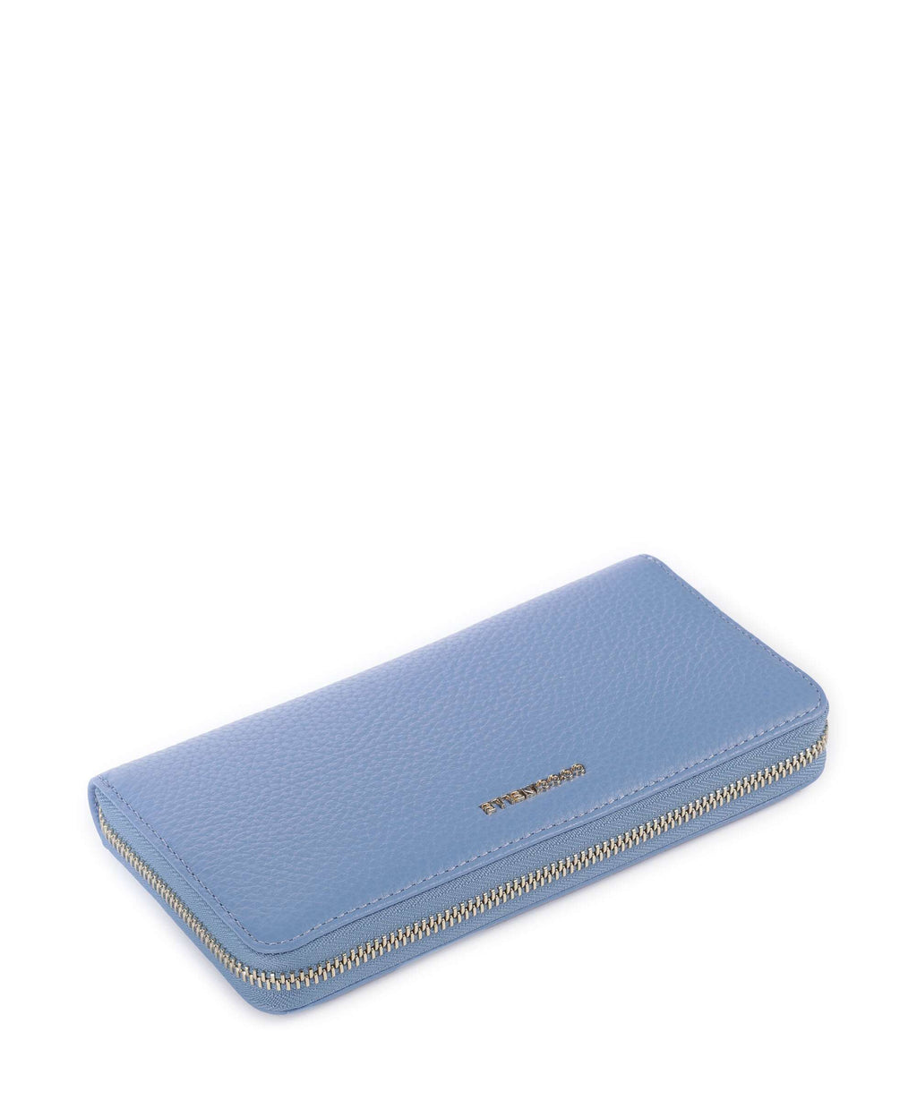 Coccinelle Metallic Soft Wallet azul
