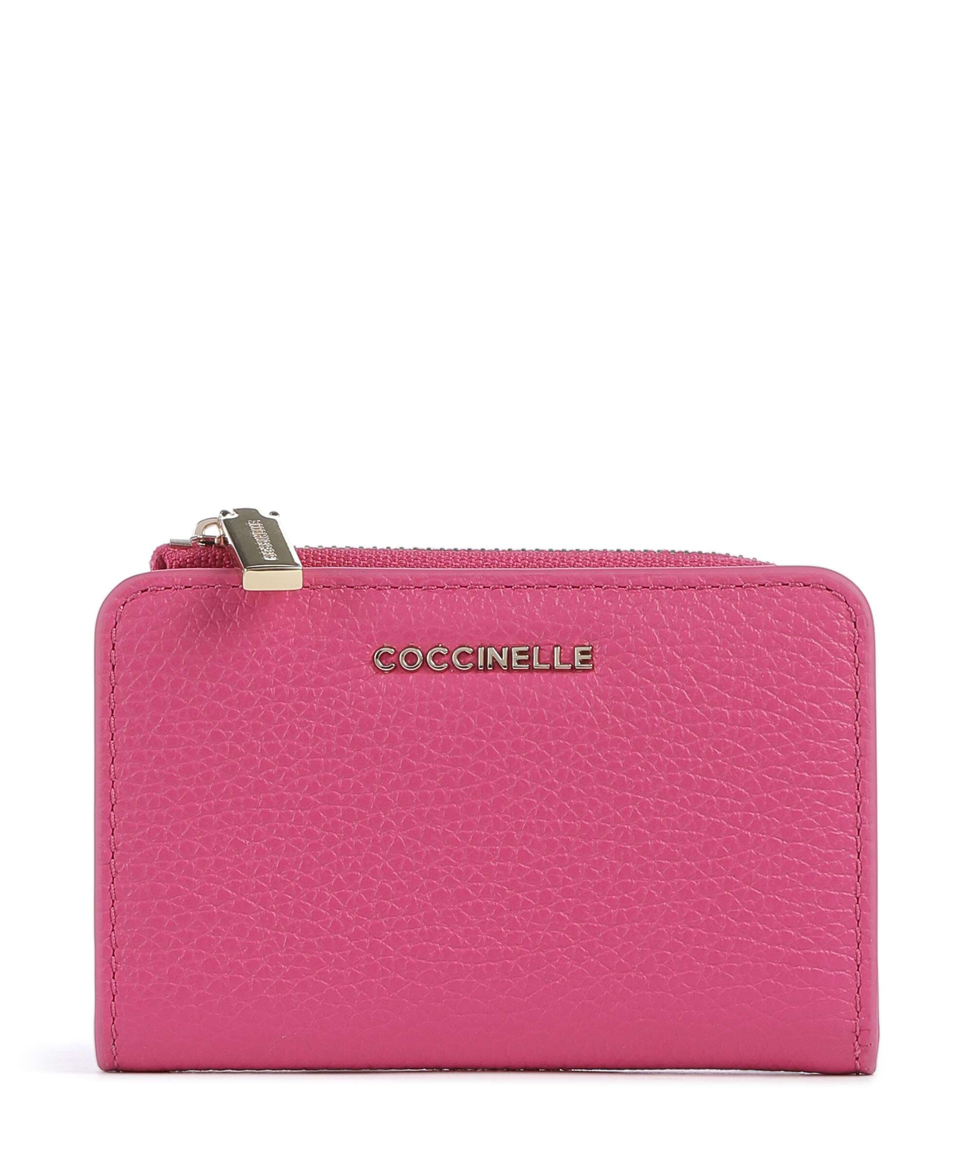 Coccinelle Metallic Soft Wallet new fucsia