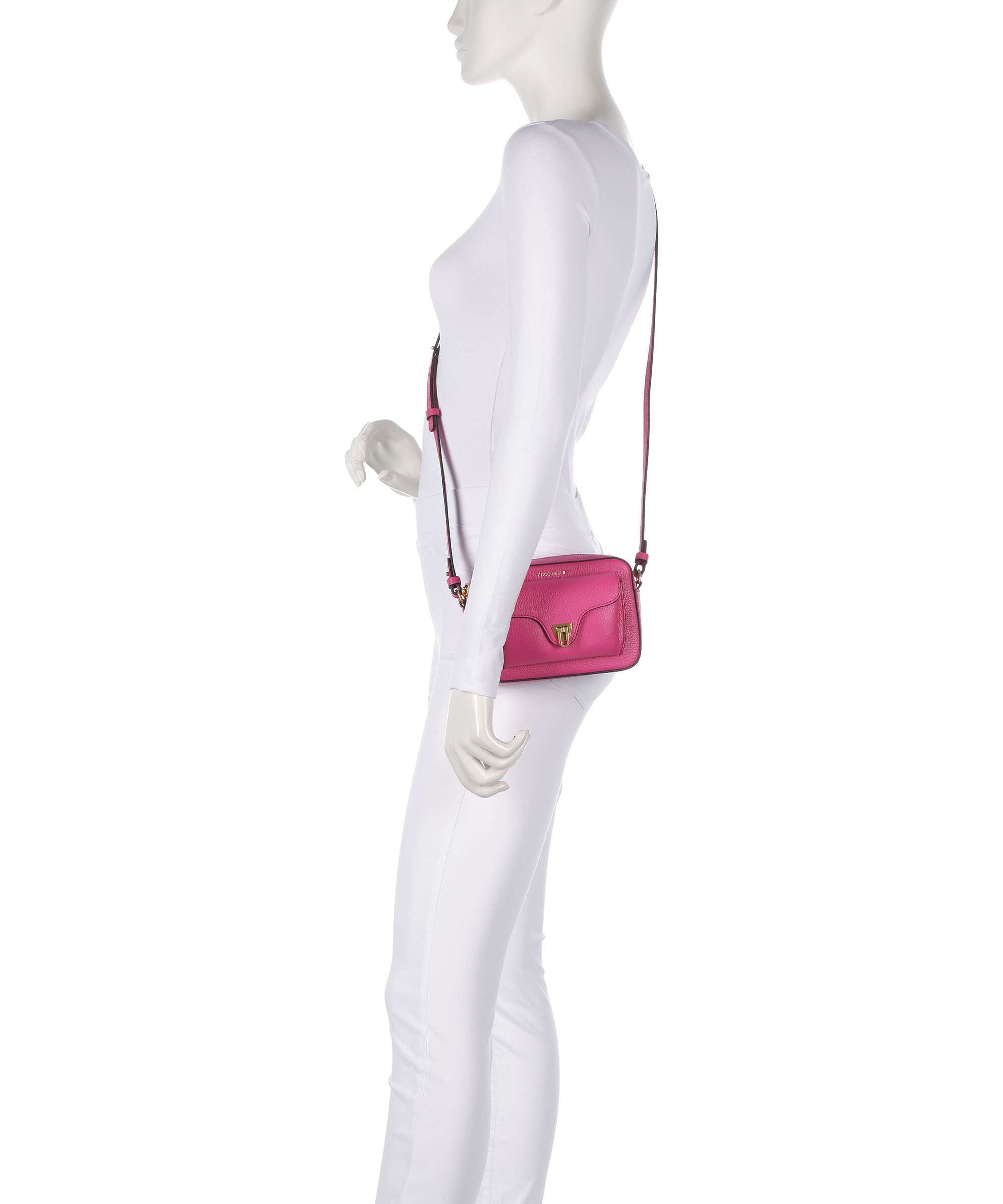 Coccinelle Beat Soft Crossbody bag new fucsia