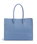 Coccinelle Myrtha Maxi Logo Tote bag azul
