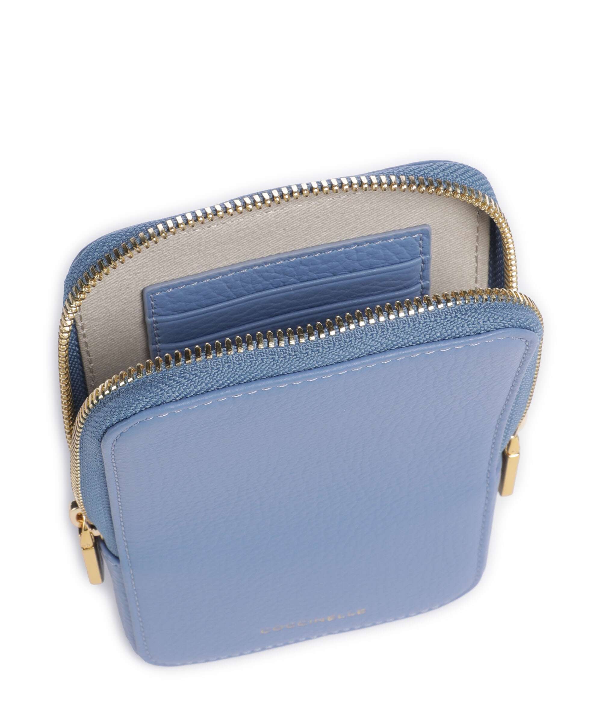 Coccinelle Flor Phone bag azul