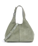 Coccinelle C-Easy Suede Handbag greenery