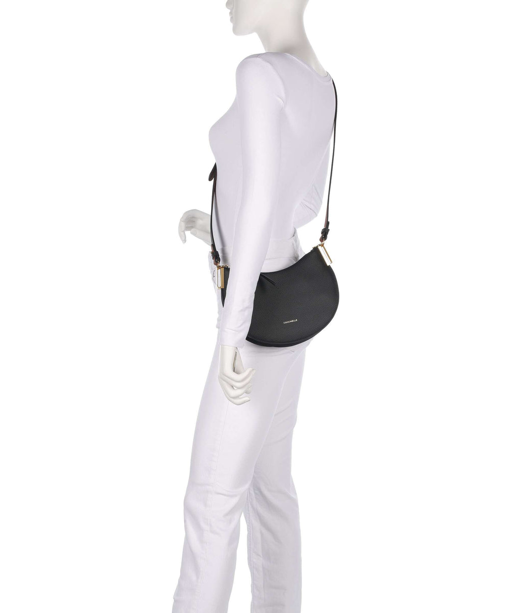 Coccinelle Sunup Shoulder bag noir/cognac