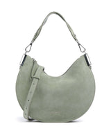 Coccinelle Sunup Suede Hobo bag greenery