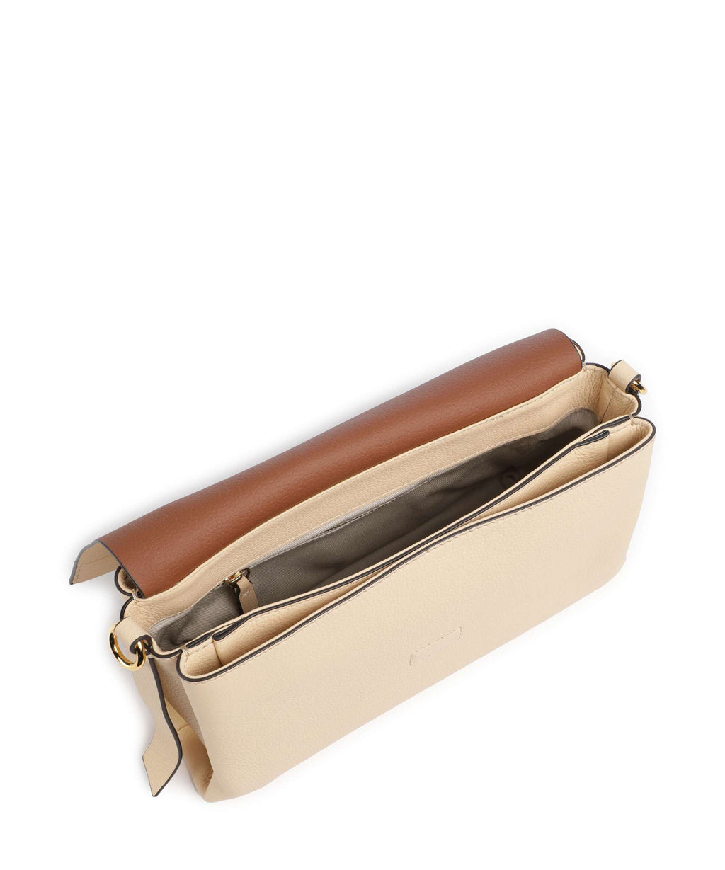 Coccinelle Boheme Grana Double Shoulder bag betulla/cognac