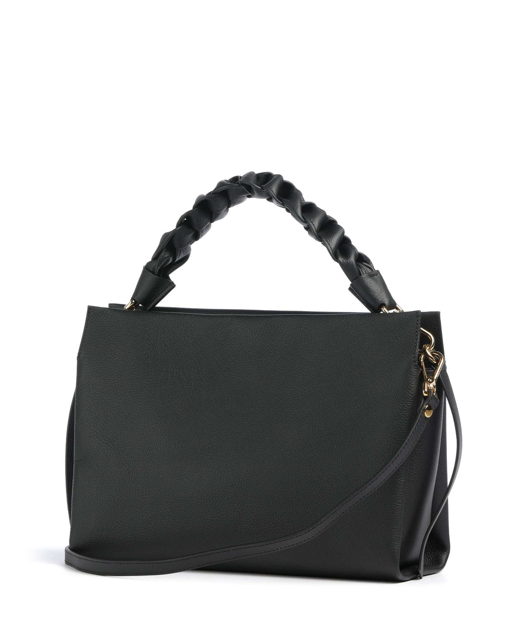 Coccinelle Boheme Grana Double Hobo bag noir/cognac