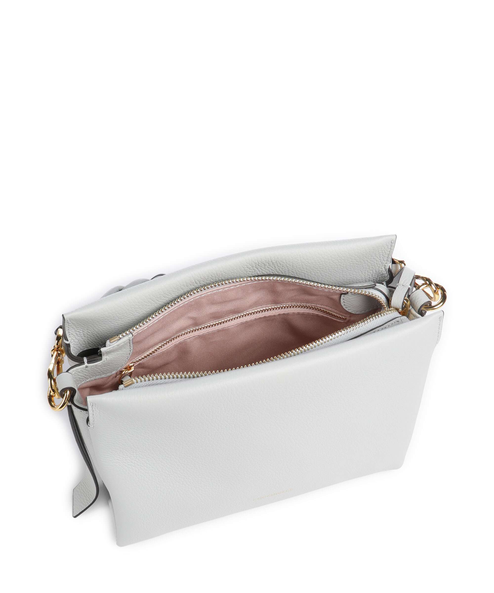 Coccinelle Boheme Grana Double Handbag snow/greenery