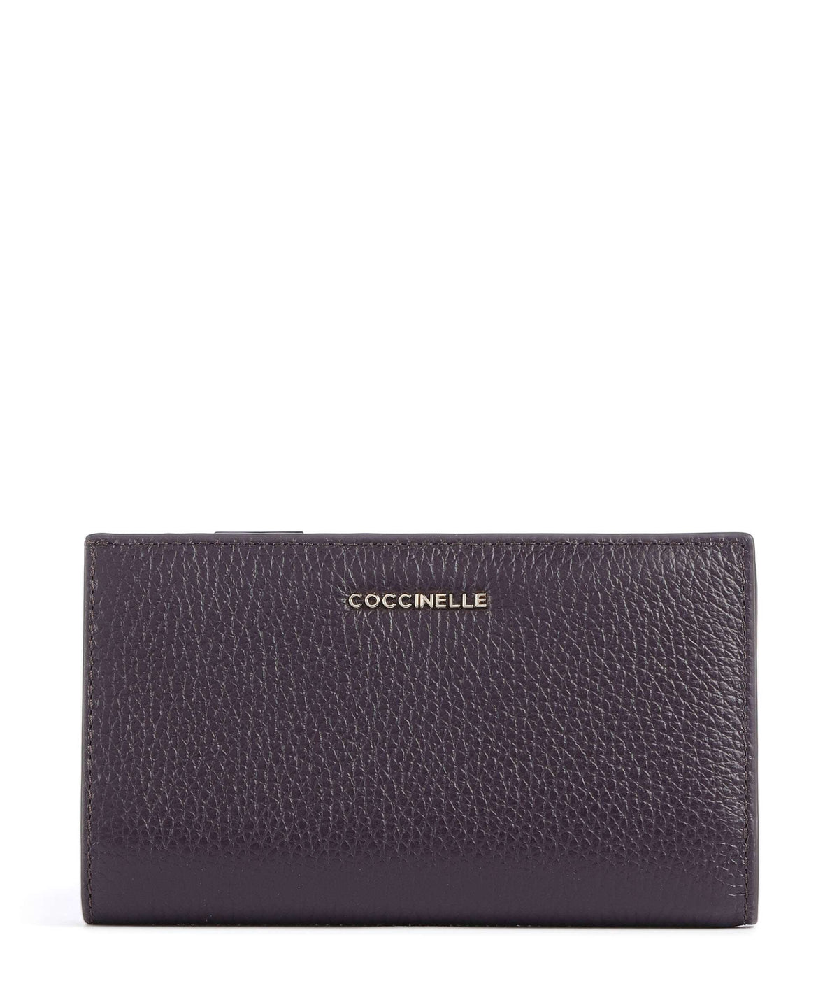 Coccinelle Metallic Soft Wallet prune