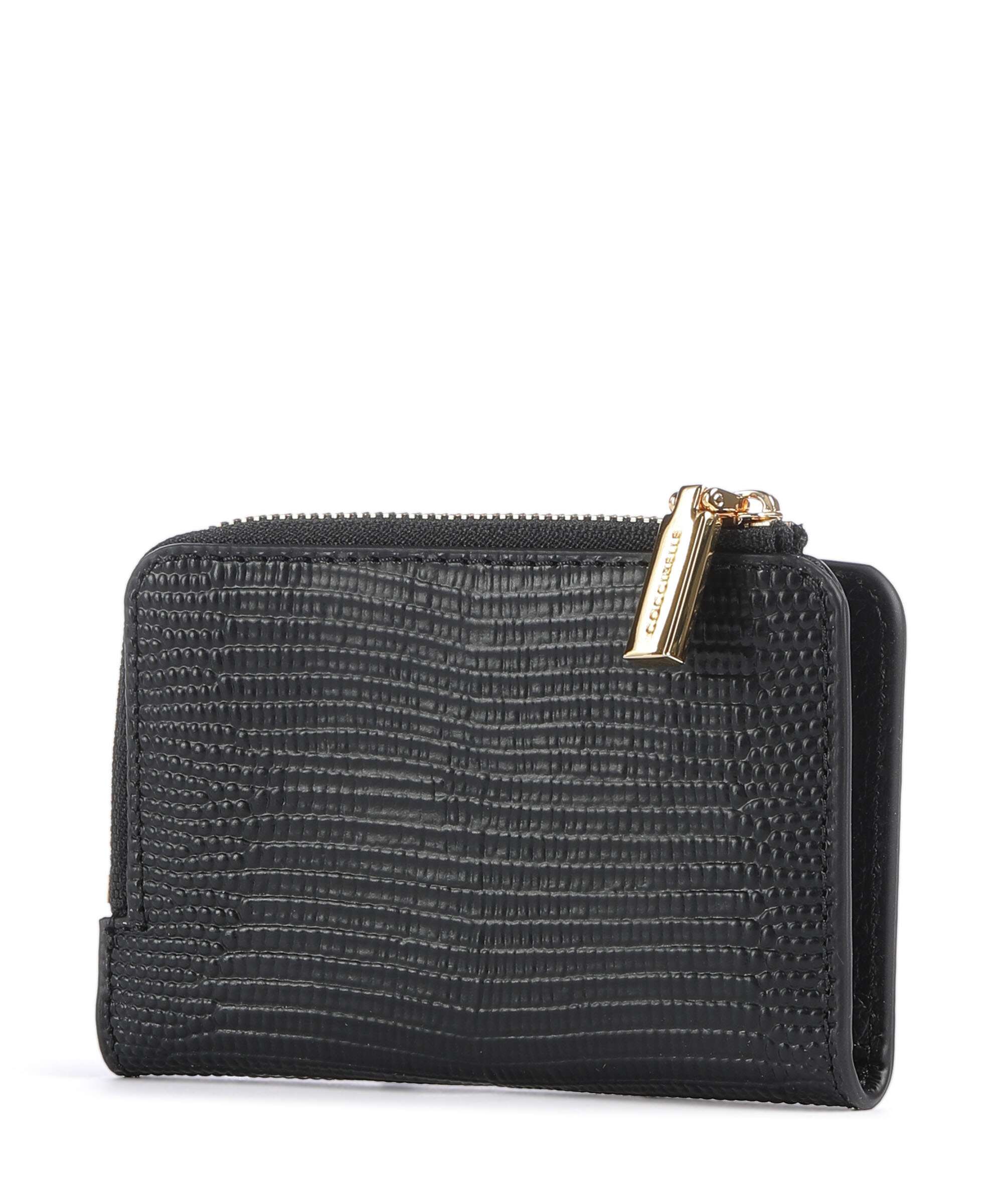 Coccinelle Metallic Lizard RFID Wallet noir
