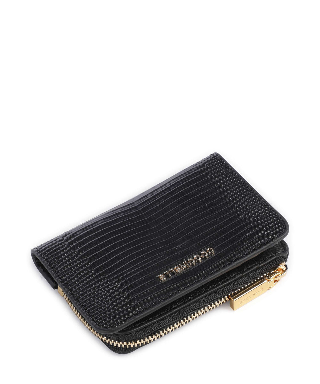 Coccinelle Metallic Lizard RFID Wallet noir