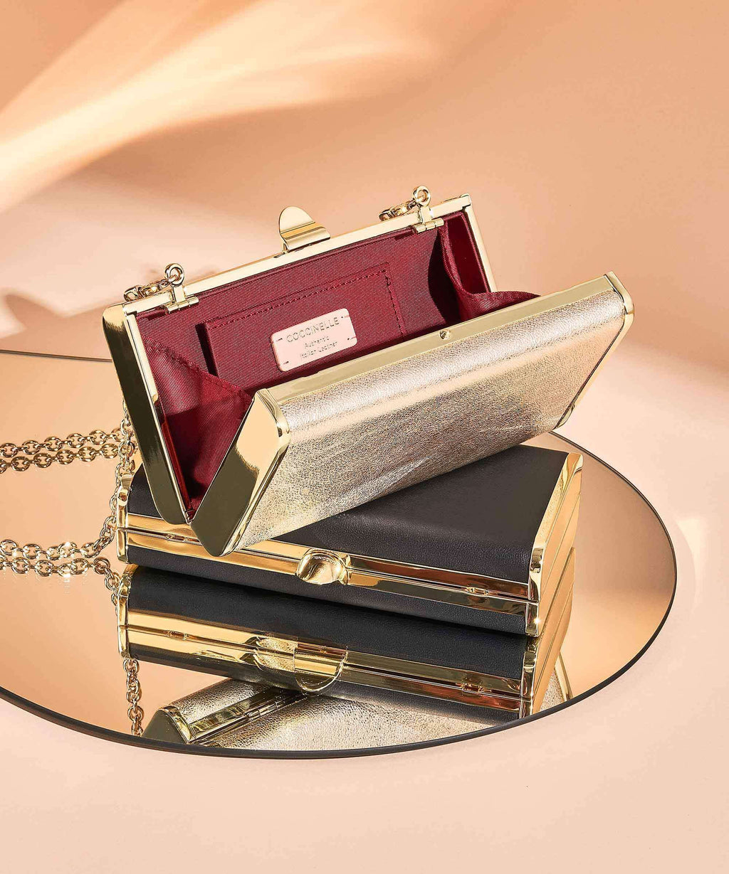 Coccinelle Eliv Crossbody bag pale gold