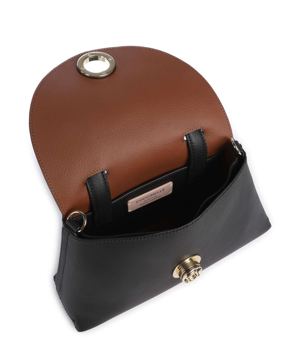 Coccinelle Nikla Handbag noir/cognac