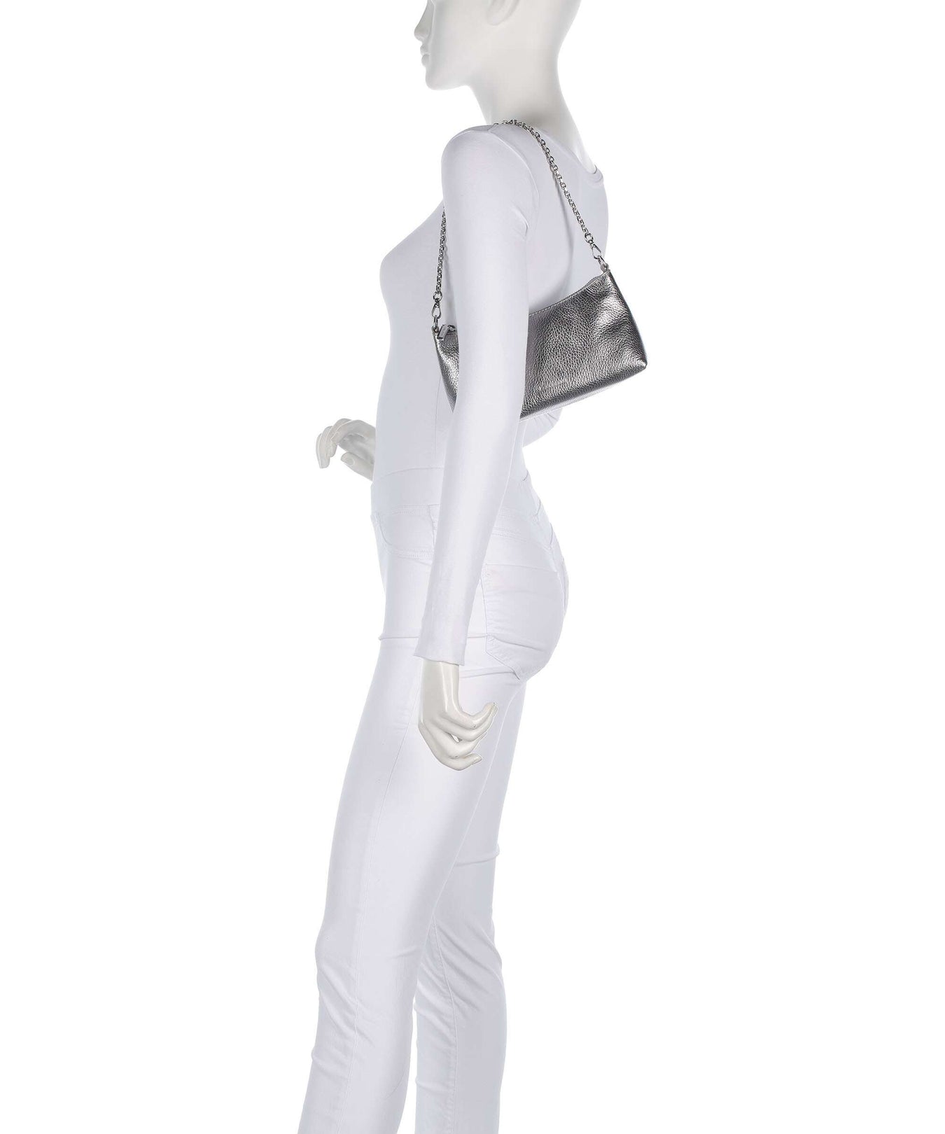 Coccinelle Aura Shoulder bag steel