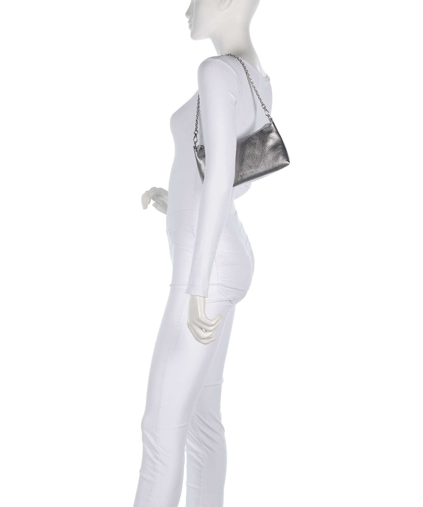 Coccinelle Aura Shoulder bag steel