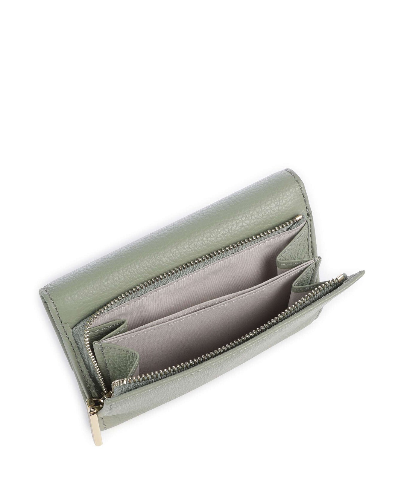 Coccinelle Metallic Soft RFID Wallet greenery