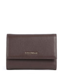 Coccinelle Metallic Soft Wallet brunette
