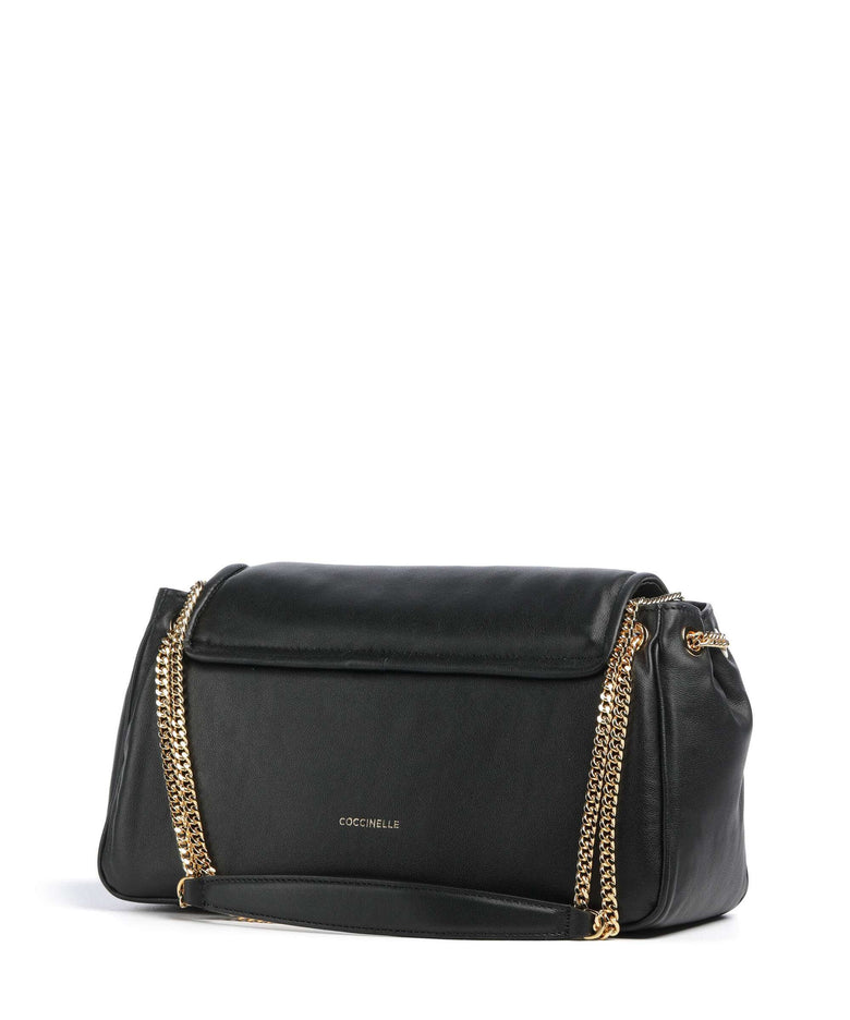 Coccinelle C-Me Fluffy Shoulder bag noir