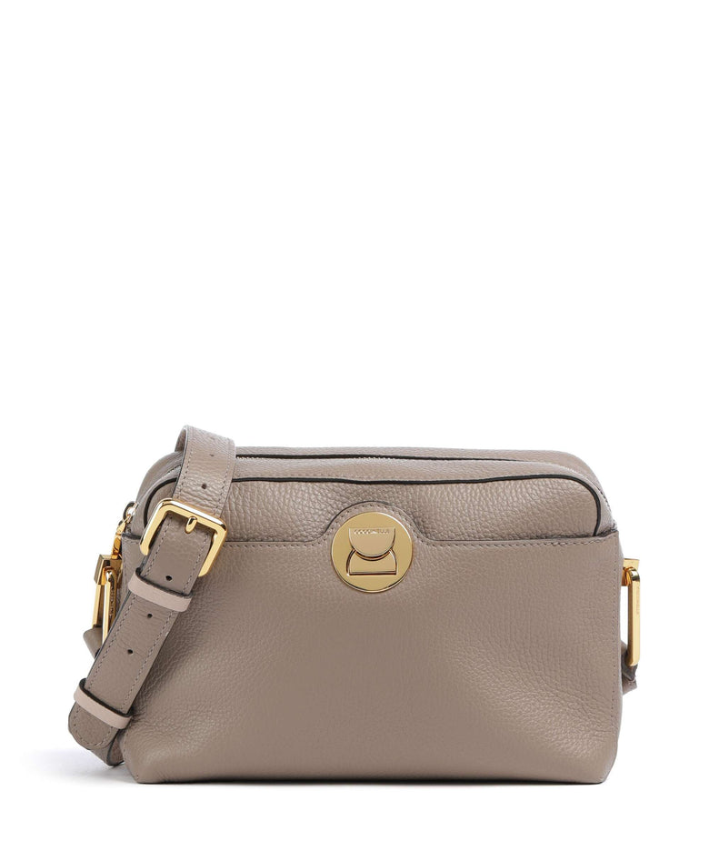 Coccinelle Liya Crossbody bag warm taupe/rosette