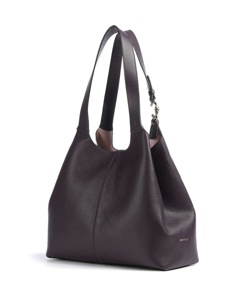 Coccinelle C-Easy Hobo bag prune