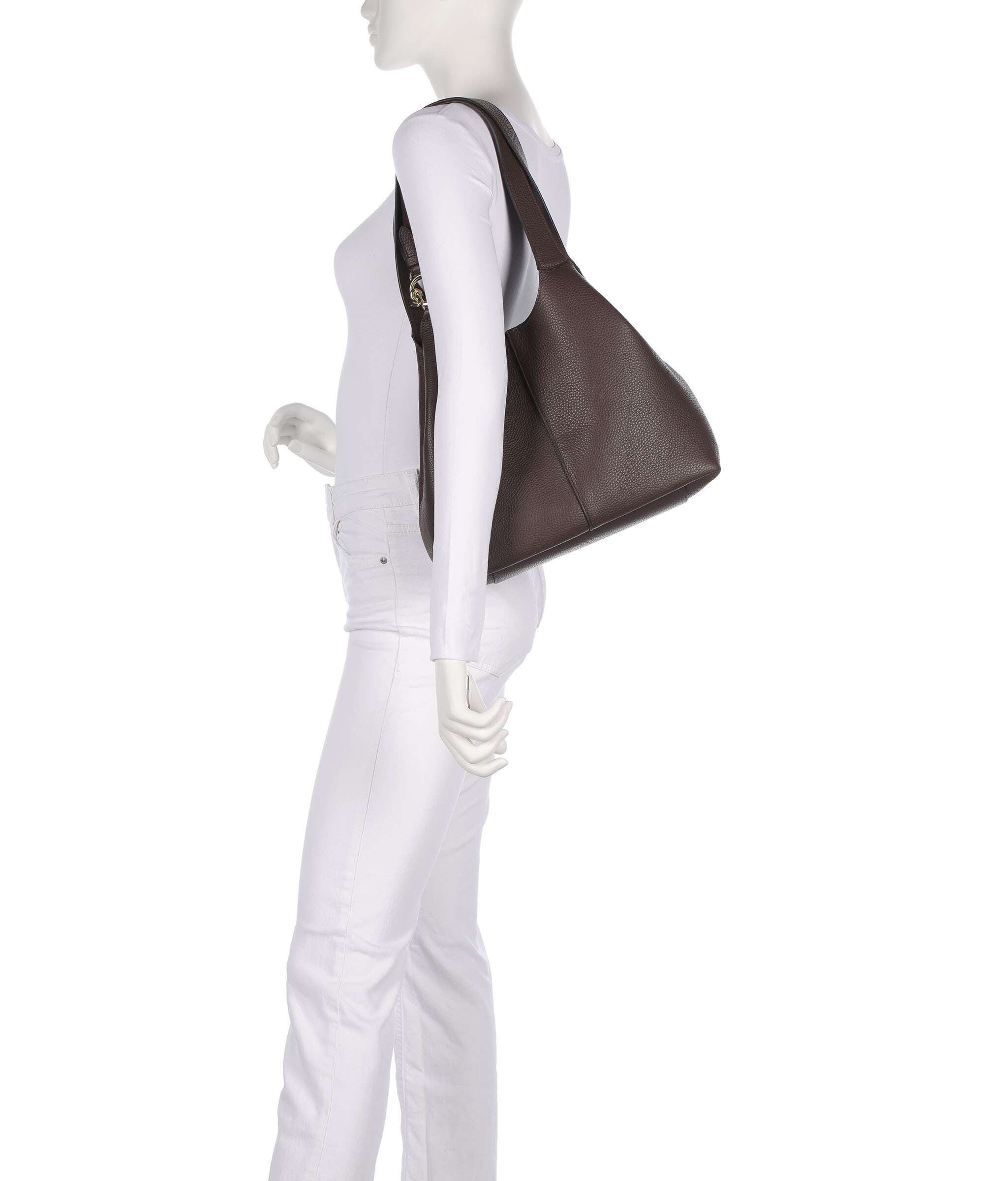 Coccinelle C-Easy Hobo bag brunette