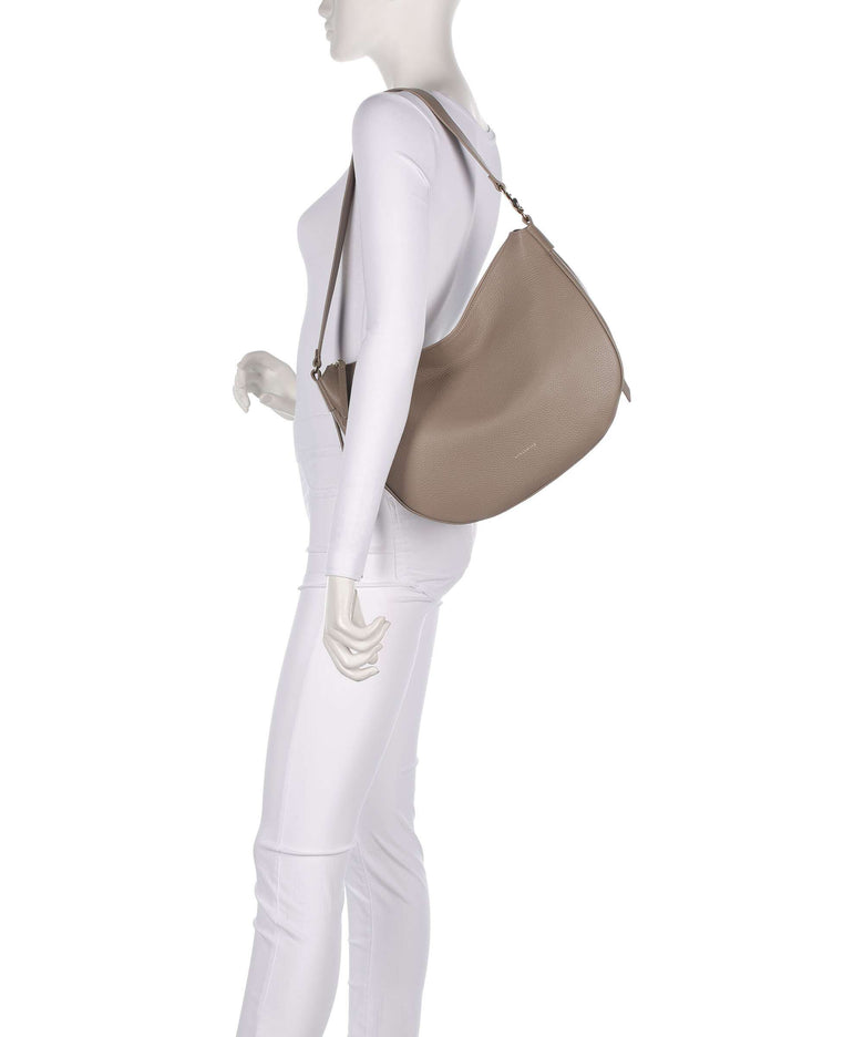 Coccinelle C-Easy Hobo bag warm taupe