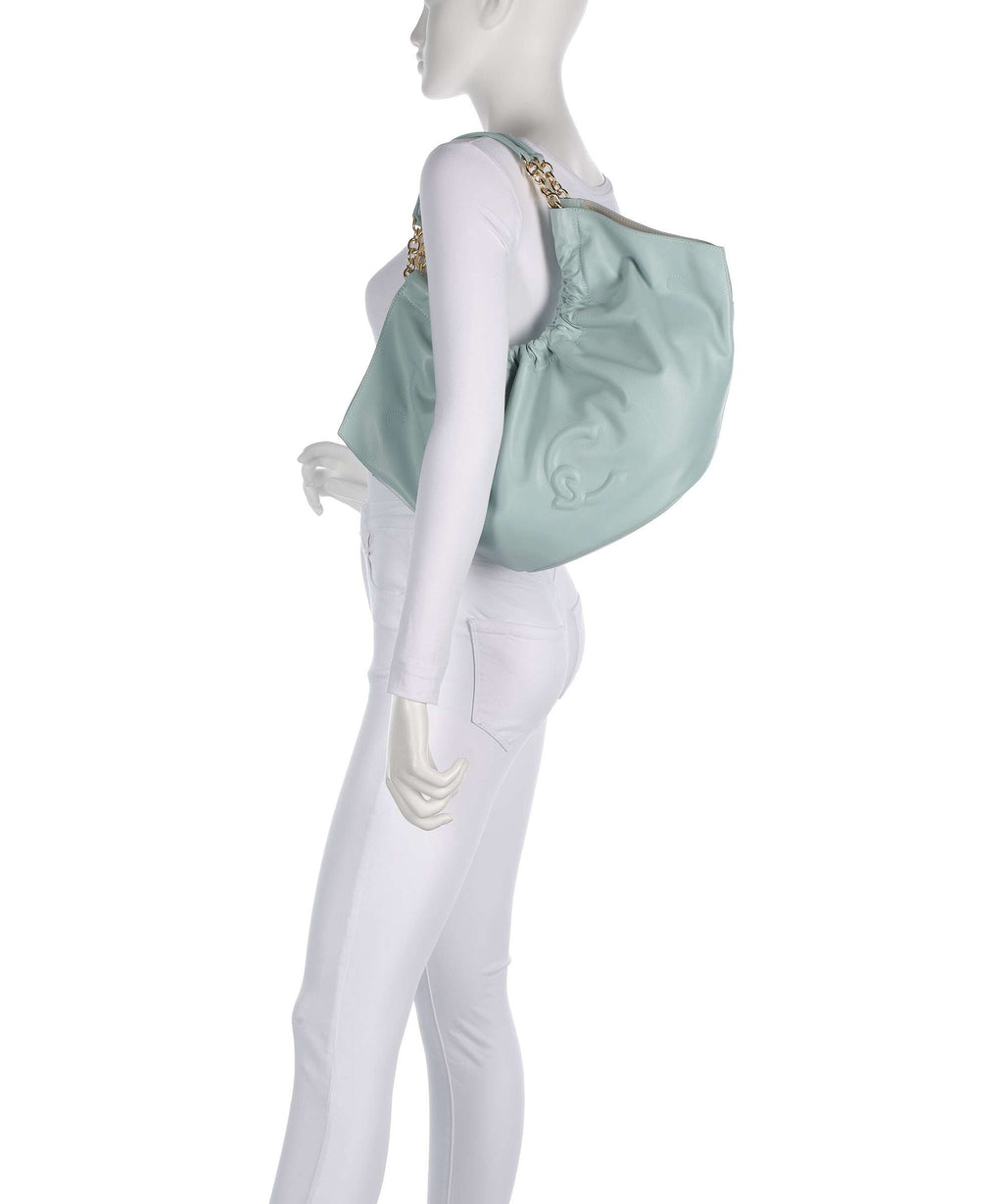 Coccinelle Smash Bucket bag aquamarine