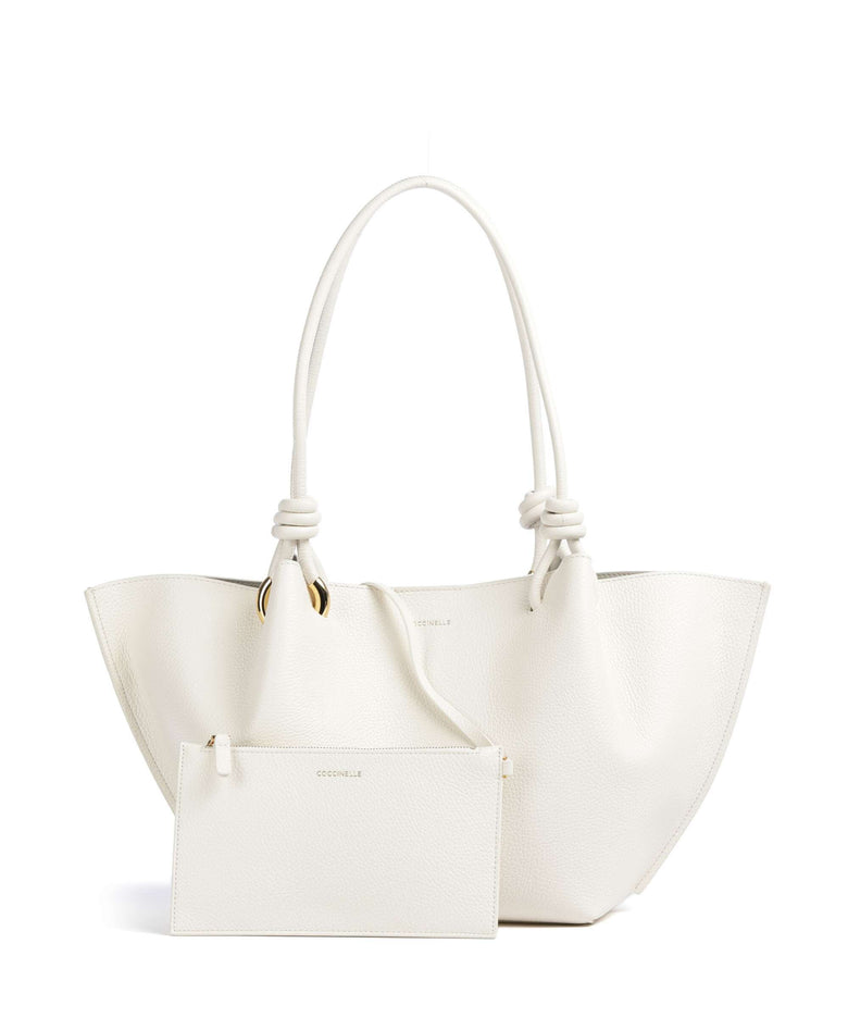 Coccinelle Finn Hobo bag pearl