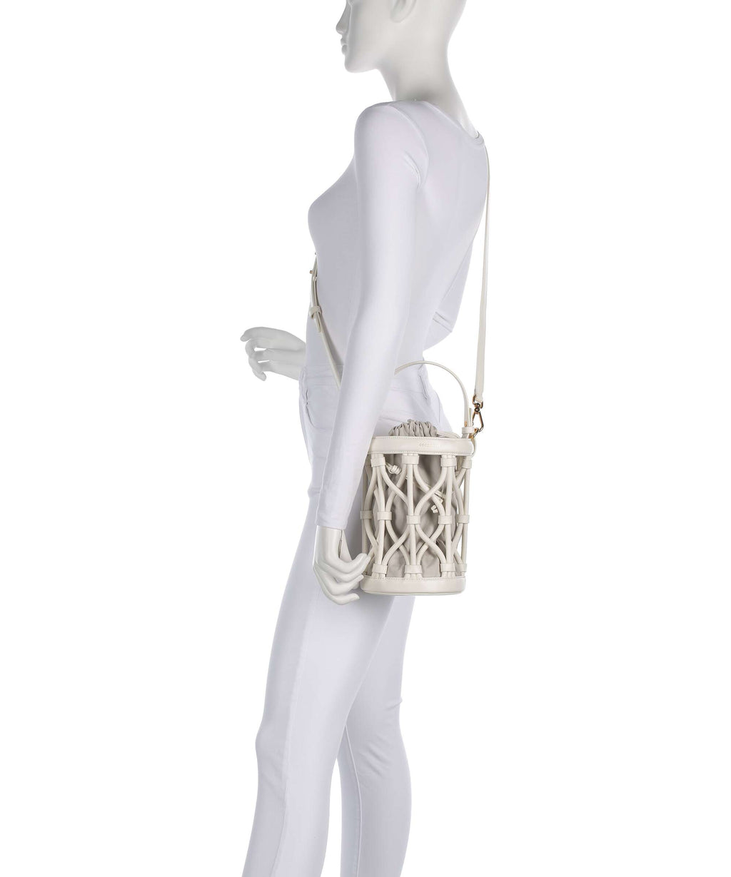 Coccinelle Koi Bucket bag pearl