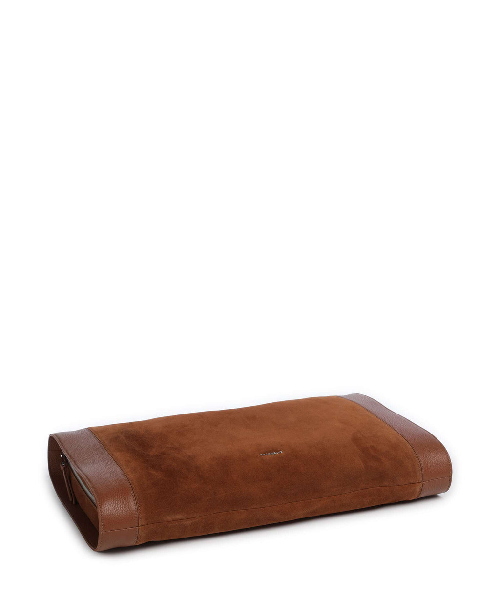 Coccinelle Elinor Suede Hobo bag cognac