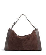 Coccinelle Elinor Suede Hobo bag brunette