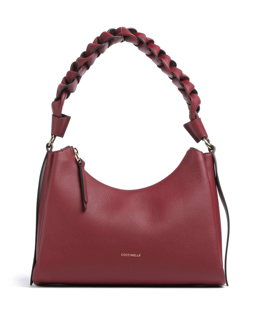 Coccinelle Boheme Grana Double Shoulder bag ribes/prune