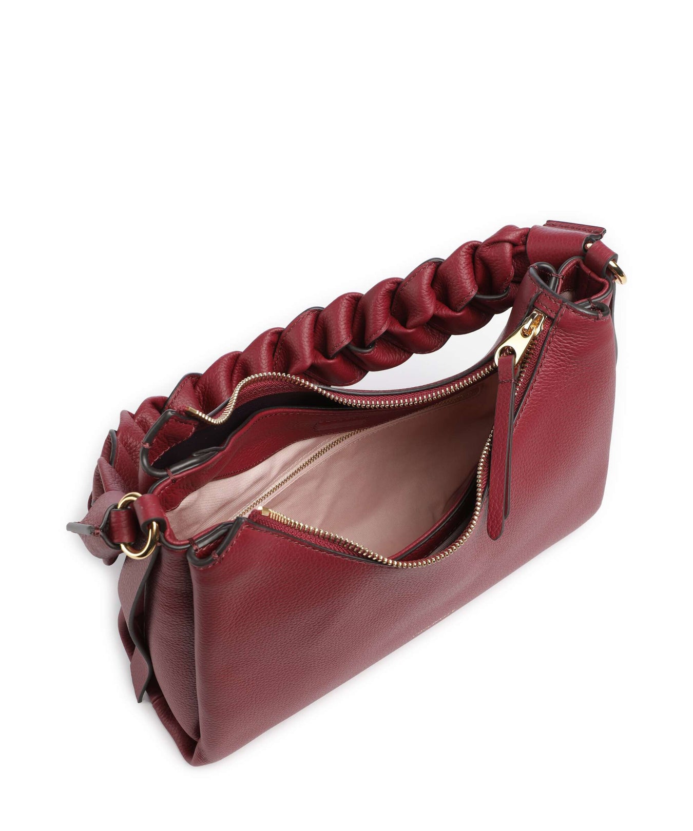 Coccinelle Boheme Grana Double Shoulder bag ribes/prune