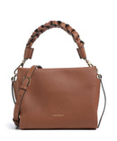 Coccinelle Boheme Grana Double Handbag cognac/noir