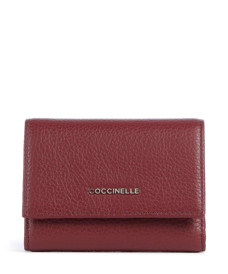 Coccinelle Metallic Soft RFID Wallet ribes