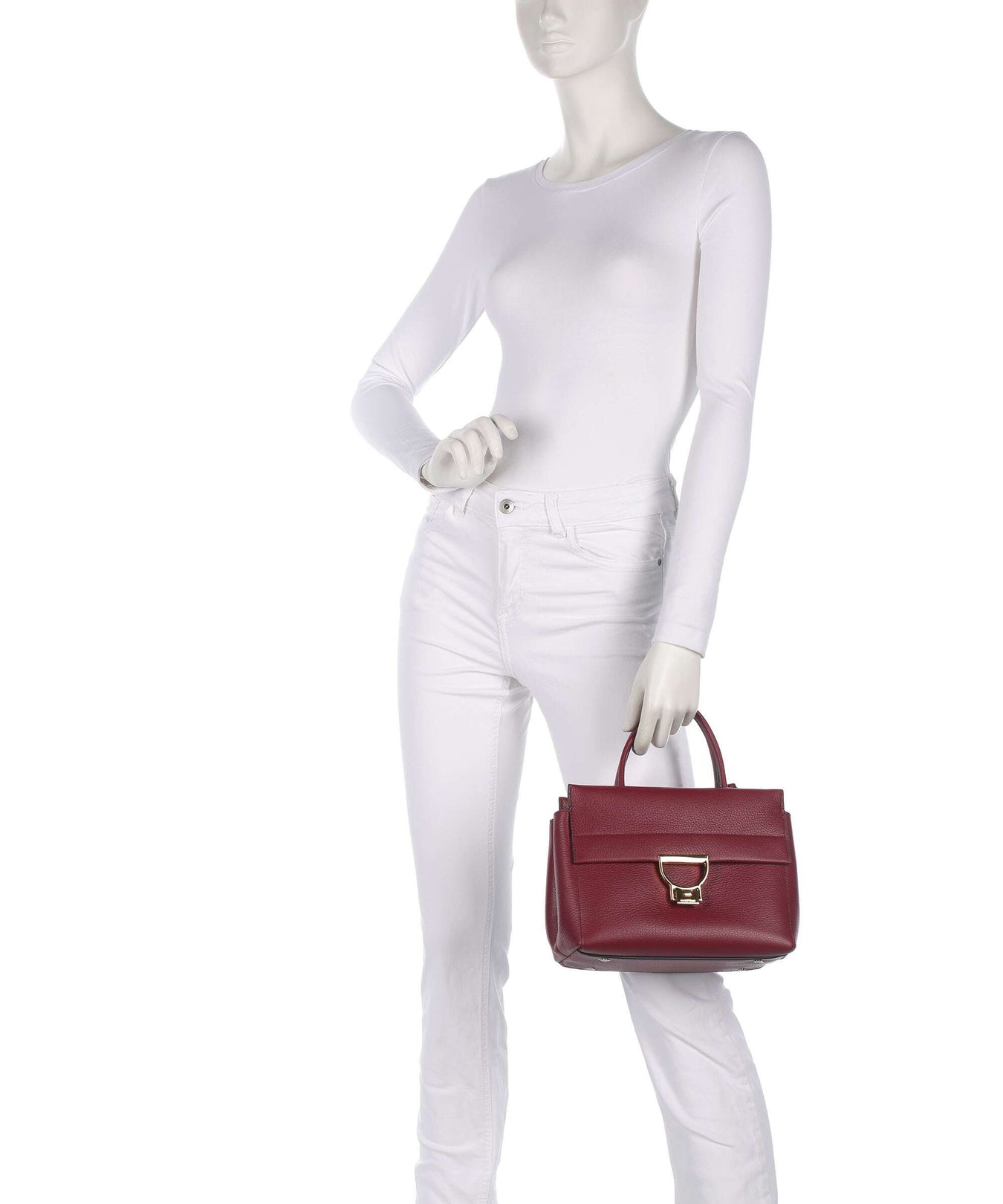 Coccinelle Arlettis Signature Handbag ribes