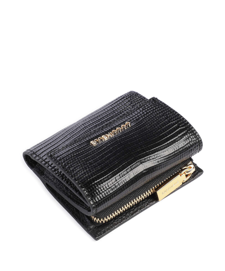 Coccinelle Metallic Lizard RFID Wallet noir